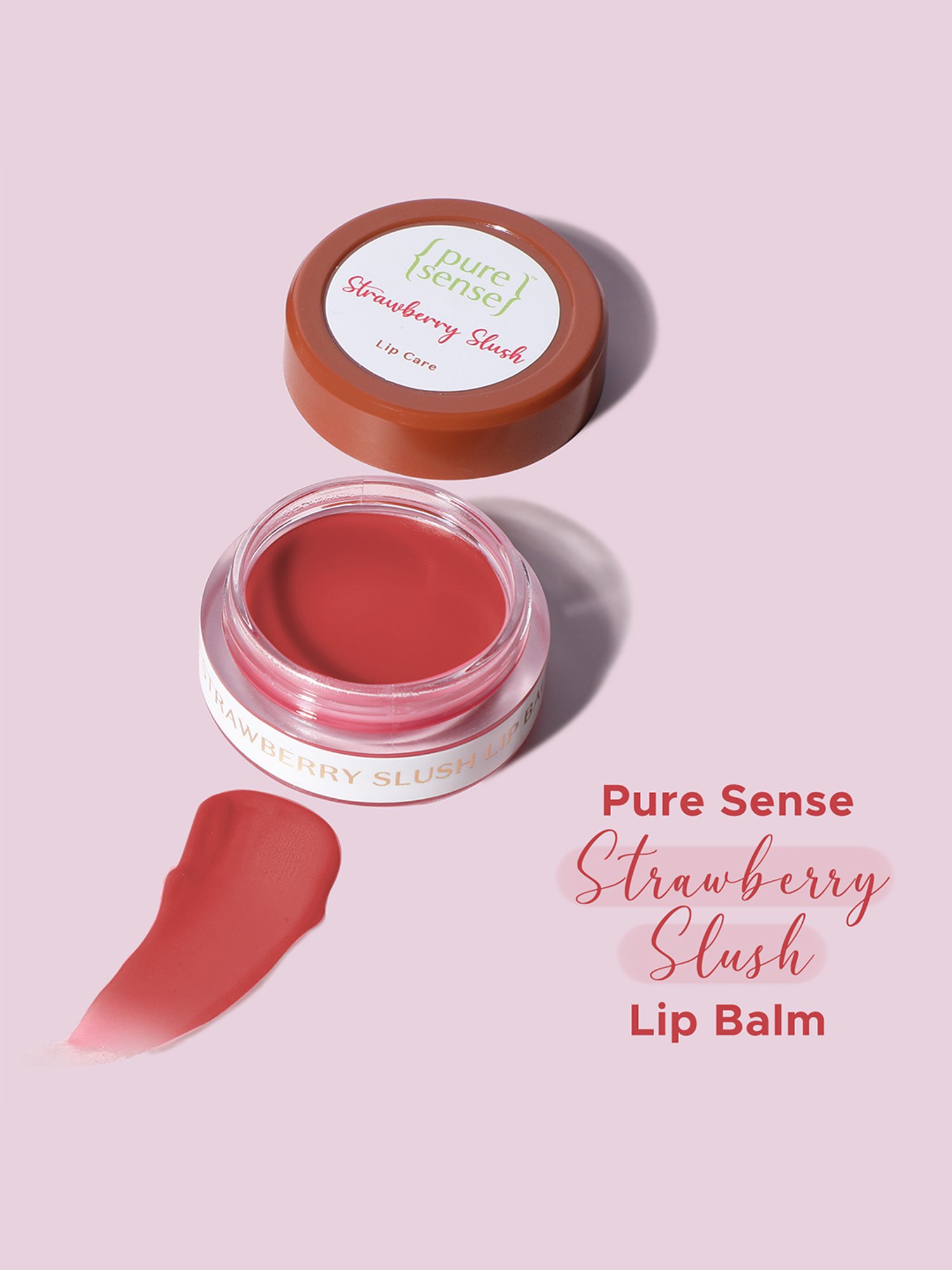 Pure Sense Strawberry Slush Lip Balm - 5 gm