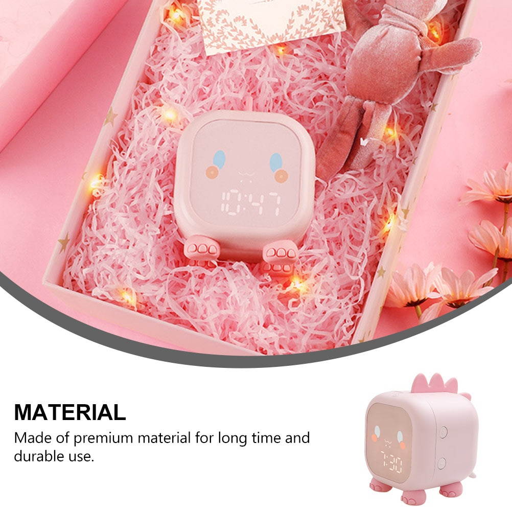 1PC Lovely Delicate Adorable Stylish Nap Timer Alarm Clock Sleep Sound Machine for Bedroom