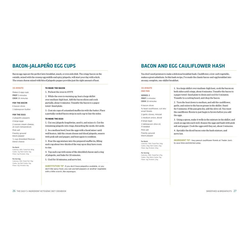 Easy 5-Ingredient Ketogenic Diet Cookbook : Low-Carb, High-Fat Recipes for Busy People on the Keto Diet - by Jen Fisch (Paperback)