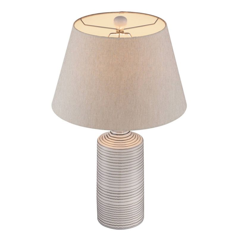 Rachelle Table Lamp White (Includes CFL Light Bulb) - Lite Source