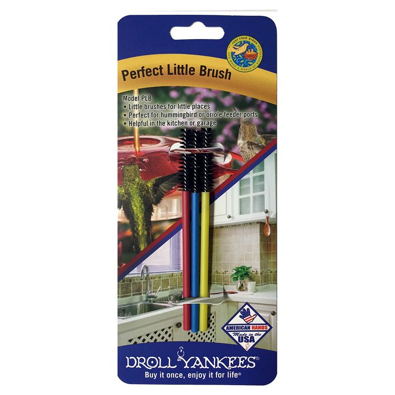 Droll Yankees Perfect Little Brushes - Red / Yellow / Green