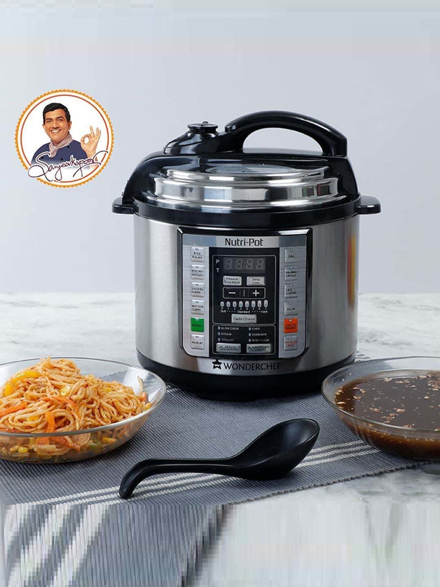 Pigeon Rice Cooker 700W, 1.8L with Single pot & Measuring Cup (Red)