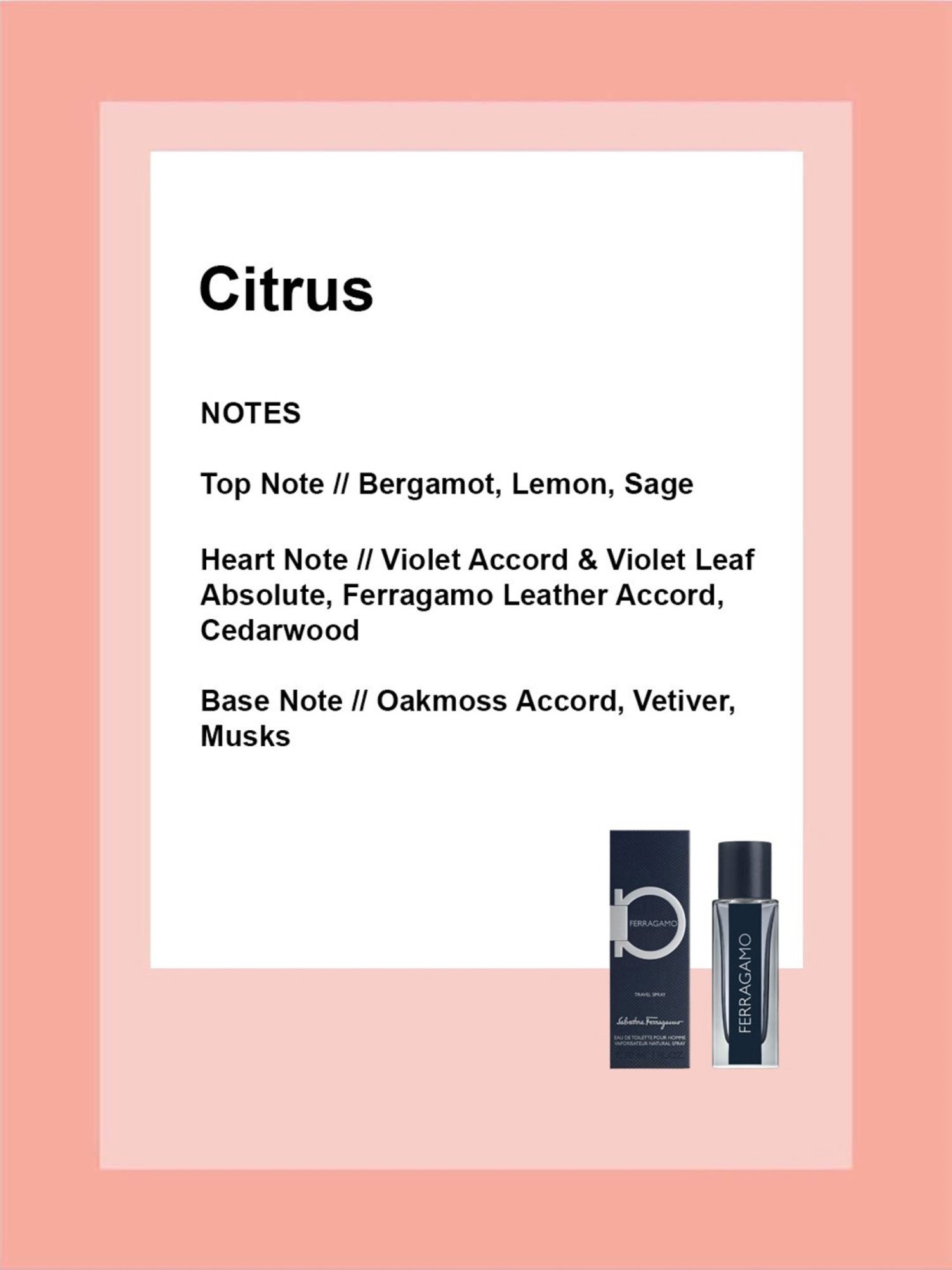 Ferragamo Eau de Toilette Travel Spray for Men - 30 ml