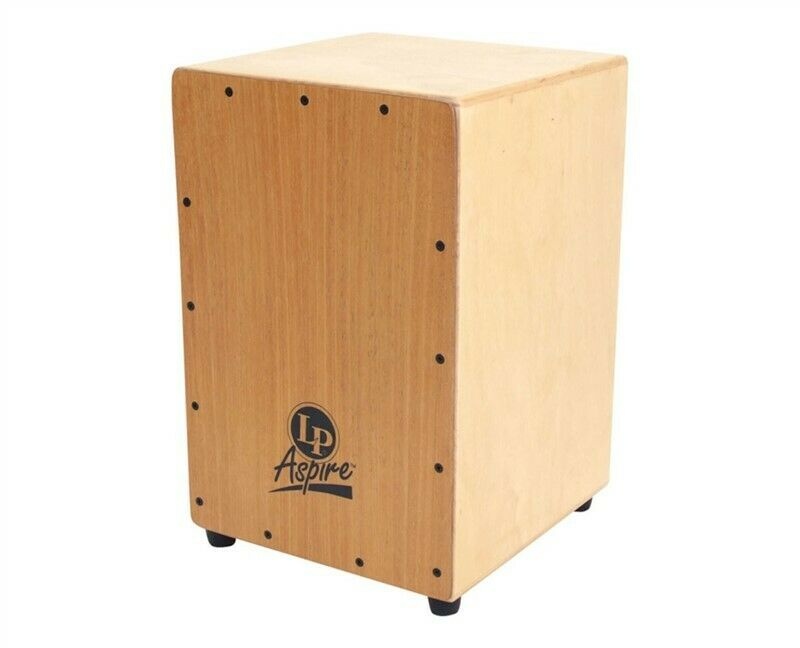 NEW Latin Percussion Aspire LPA1331 Natural Wire Cajon
