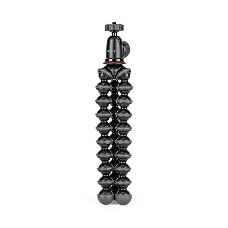 JB01503 GorillaPod 1K Kit Compact Tripod 1K Stand and Ballhead 1K for Compact Mirrorless Cameras or Devices up to 1k 22lbs BlackCharcoal