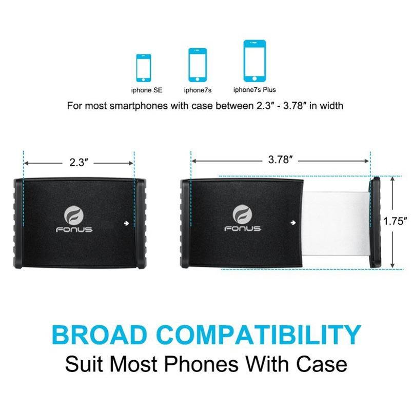 Premium Car Mount Dash Windshield Cradle Holder for LG V20 V30 - Motorola Droid Turbo 2, Moto Z Droid Force Droid Z2 Force - Samsung Galaxy J3 J5 J7, Note 3 4 5 Edge Note8, S5 S6 Edge Edge+ S7