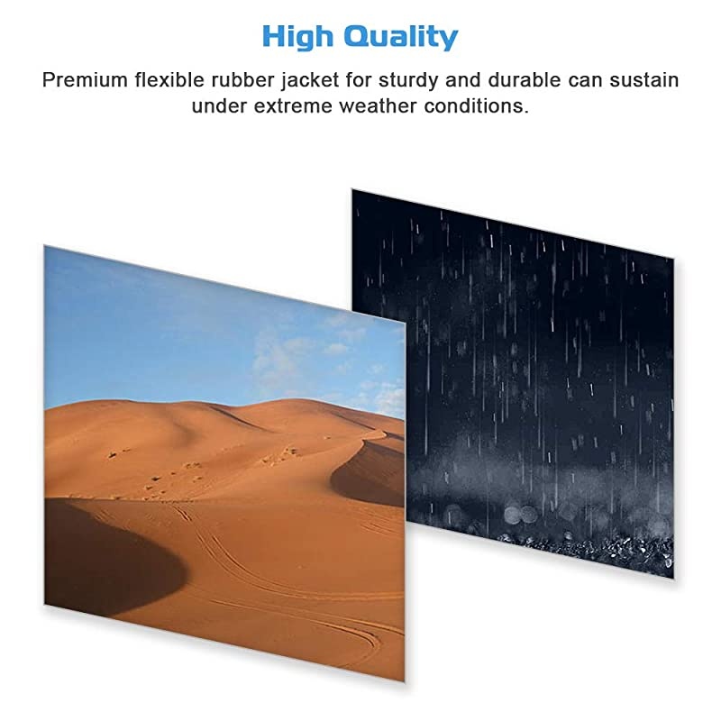 Radio Antenna 13inch for 20072018 Jeep Wrangler JK JL Replaces A1JJEP175064351AB Flexible Rubber Antenna