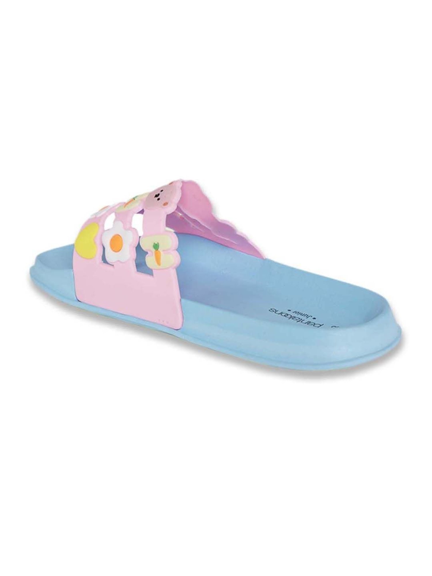 Passion Petals Kids Pink Sling Back Clogs
