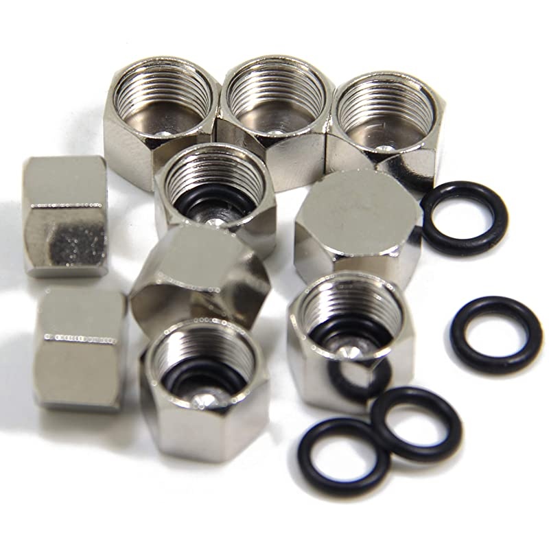 20-Pack F Weather Caps Outside Waterproof Dustproof Cover for TV Amplifier Splitter Coax Cable Outlets Wall Plates F Female Conectors