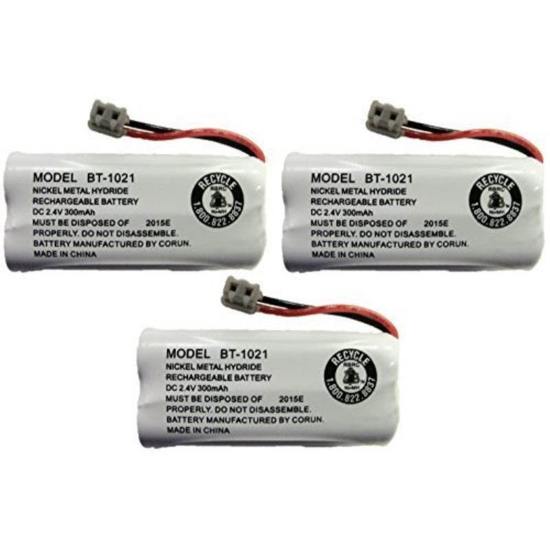 new genuine oem uniden bt1021 bbtg0798001 cordless handset rechargeable battery 3pack
