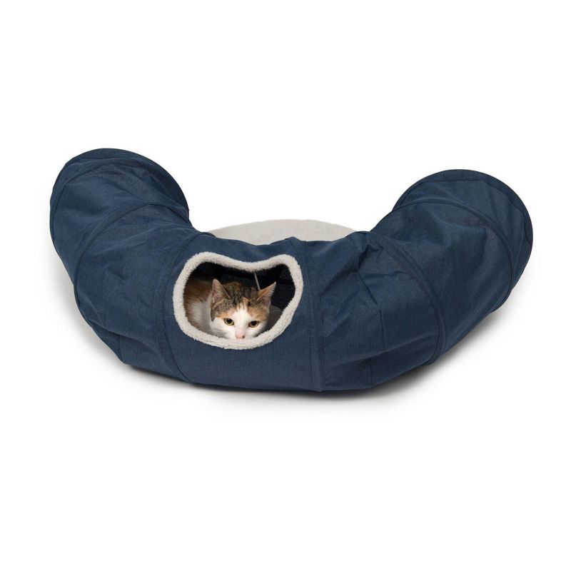 Catit Vesper Tunnel Cat Toy - Blue