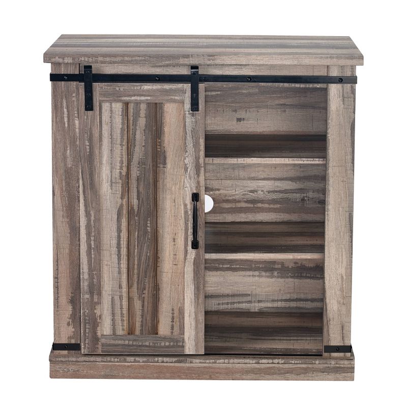 32" TV Stand For TVs up to 40" Aged Wood - Home Essentials