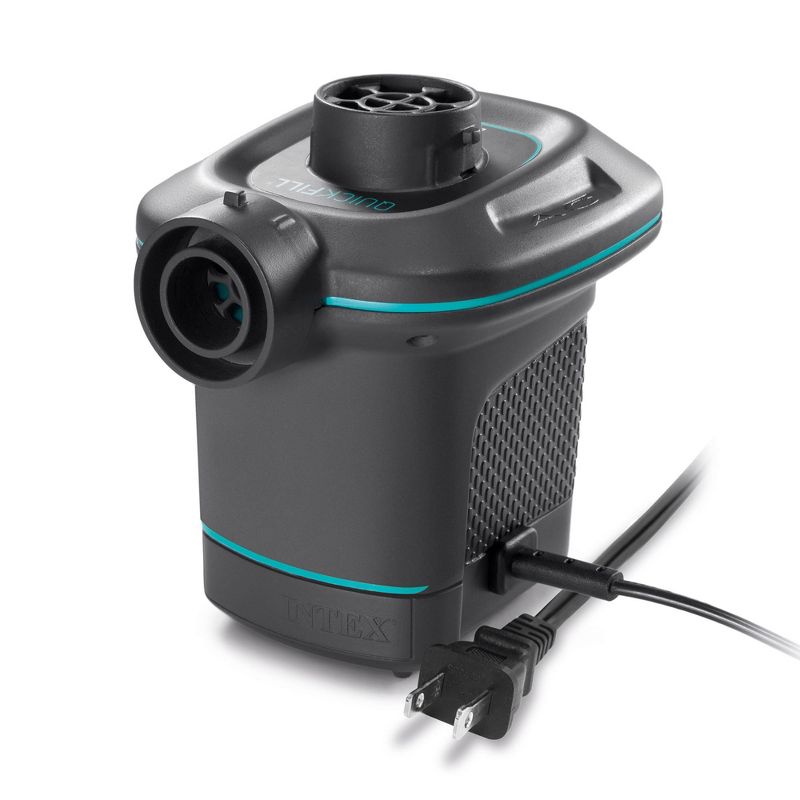 Intex 120V Electric Air Pump & Intex Inflatable Dinosaur Play Center Kids Pool