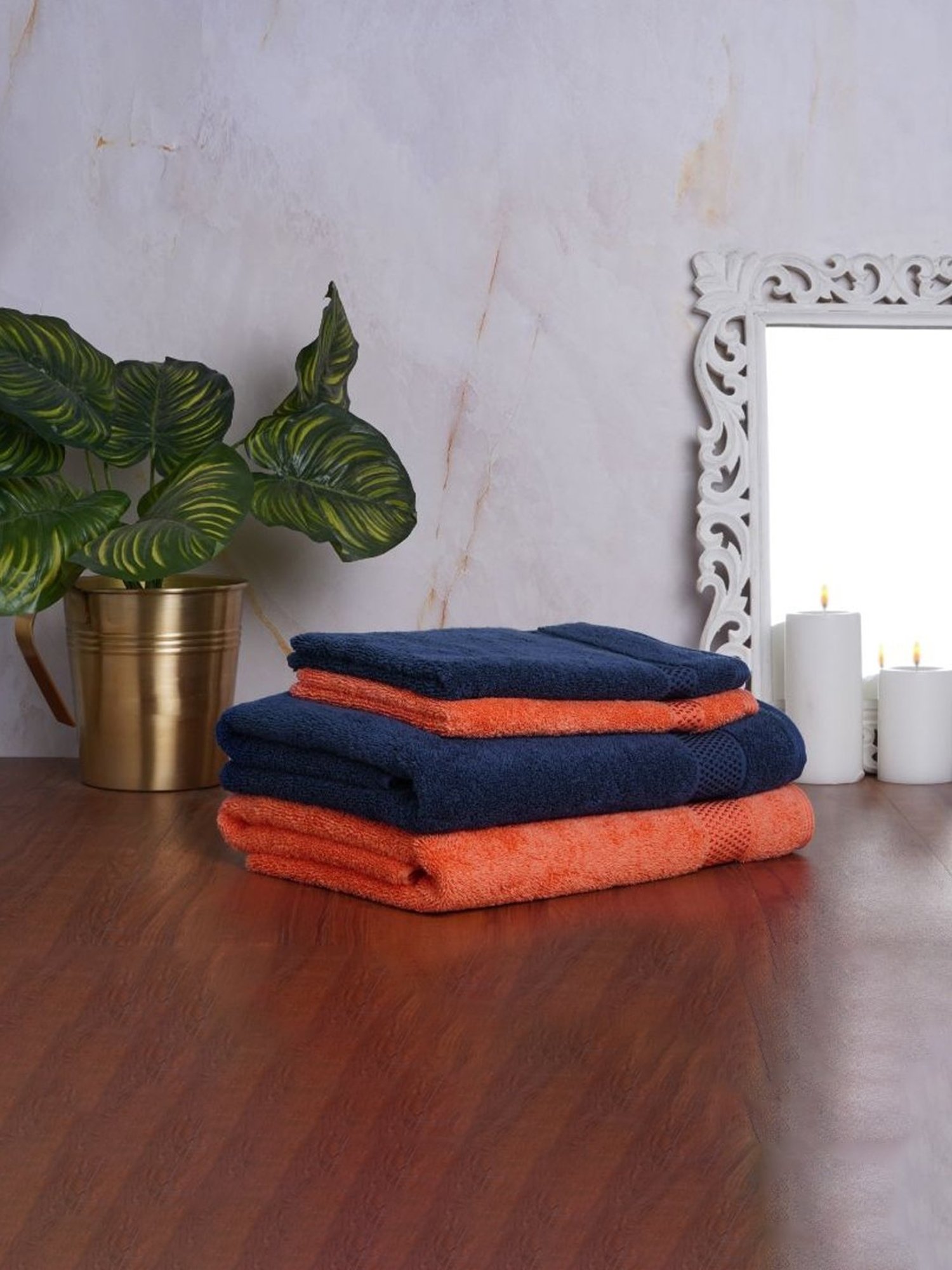 Little Treasure Baby Boy Plush Bathrobe, Chevron Elephant, 0-9 Months