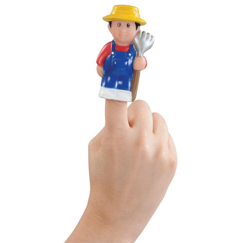 Kaplan Early Learning Old MacDonald Book and Finger Puppet Set