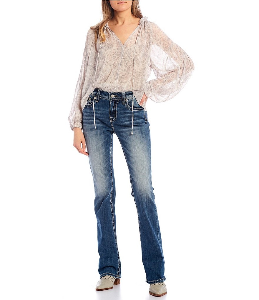 Miss Me Chloe Dream Catcher Bootcut Jeans