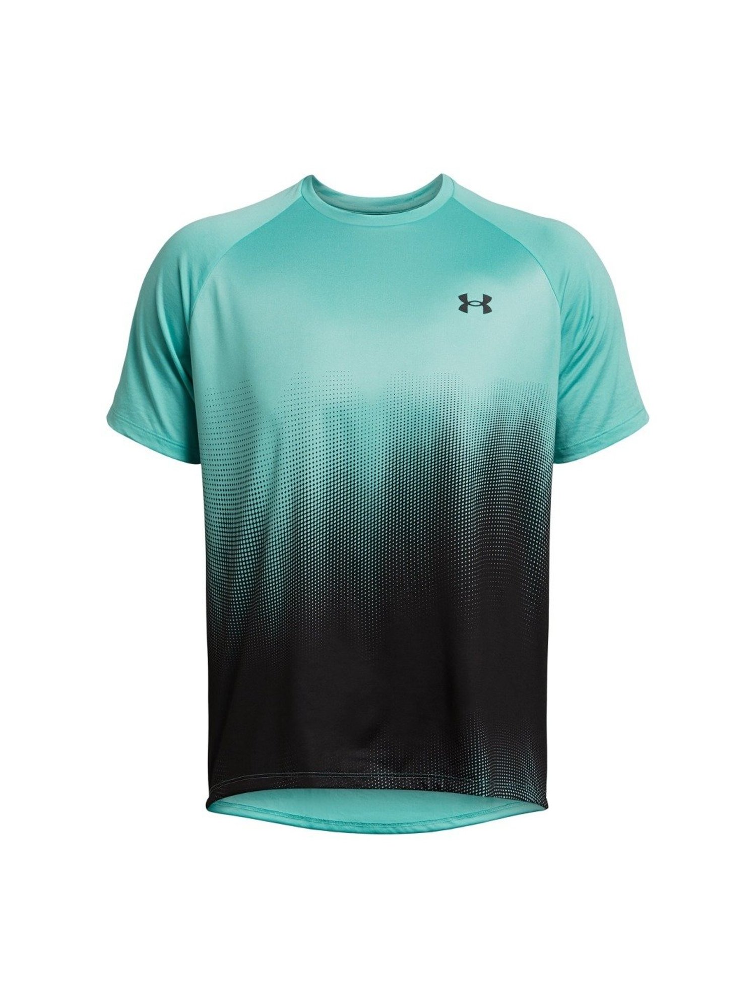 Under Armour Green Slim Fit Ombre T-Shirt