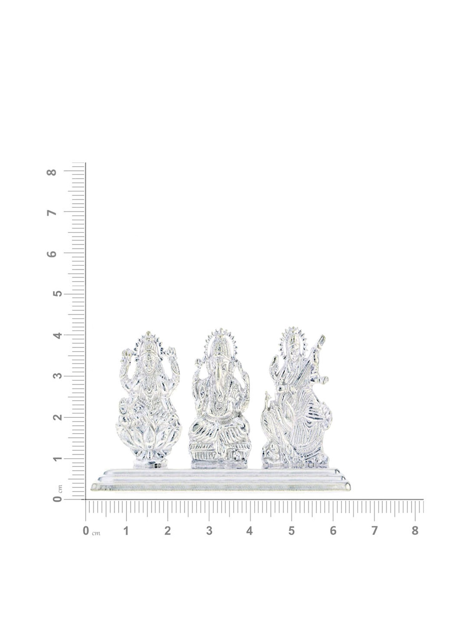 Sri Jagdamba Pearls 0.8 Silver Divine Idol
