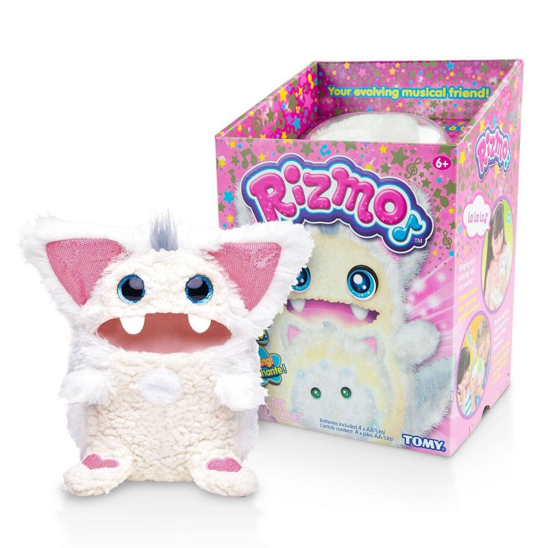 Rizmo Interactive Evolving Musical Plush Toy - Snow
