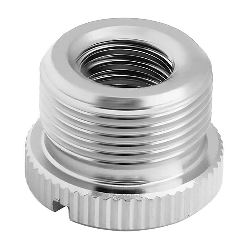 38quot16 Female to 58quot27 Male Screw Thread Adapter for Microphone Stand Mount 2 Pack