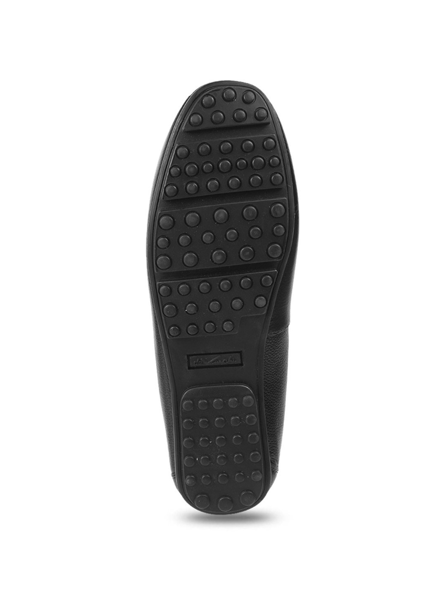 Da Vinchi by Metro Men's Black Casual Loafers