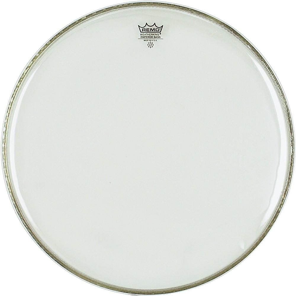 Remo Emperor Bass Drum Head, Clear, 20-inch Diameter BB1320-00 REMO