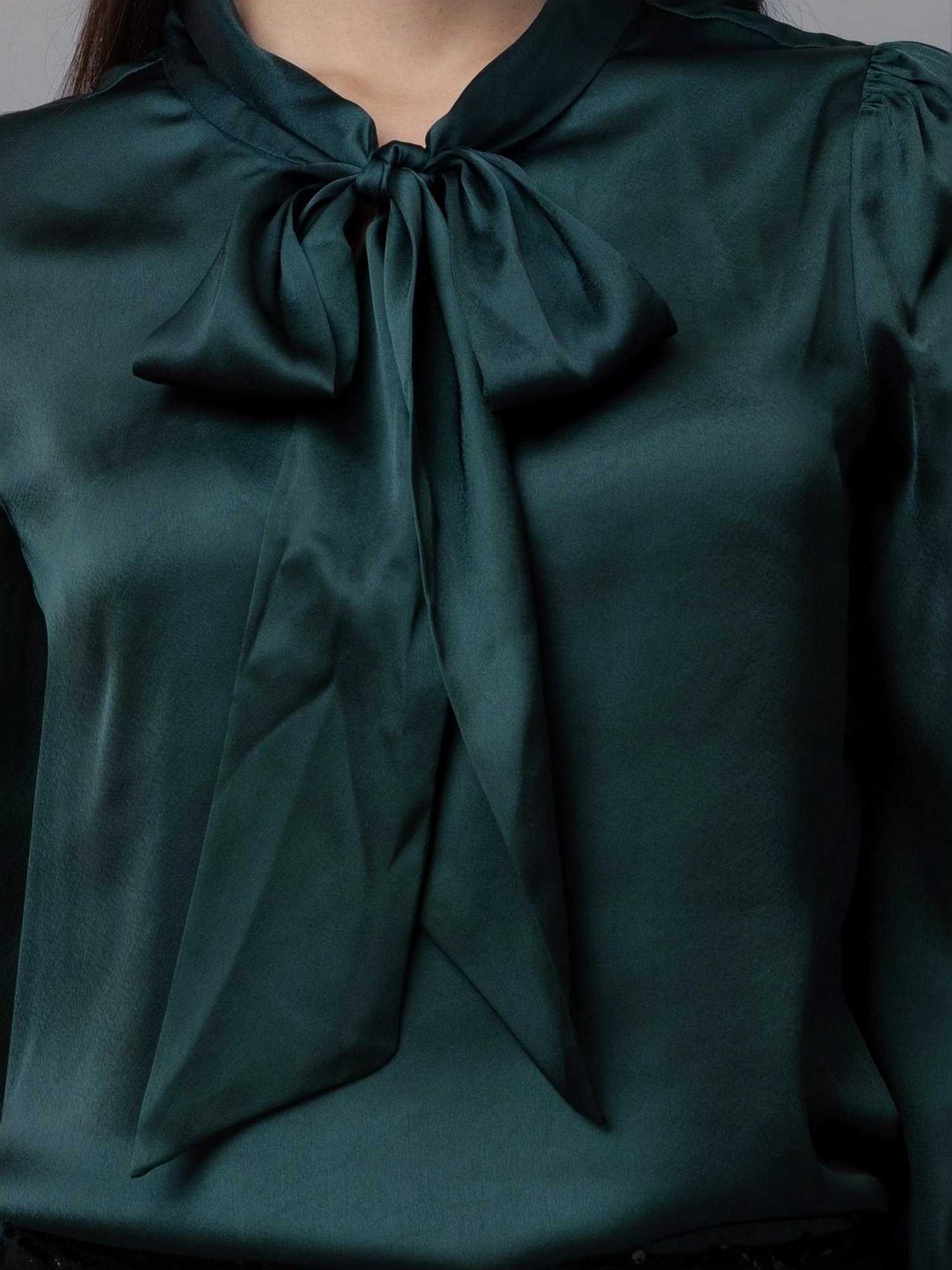 PURYS Green Regular Fit Top