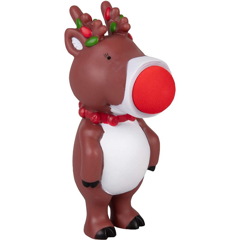 Hog Wild Holiday Reindeer Popper Toy, Shoots Foam Balls!