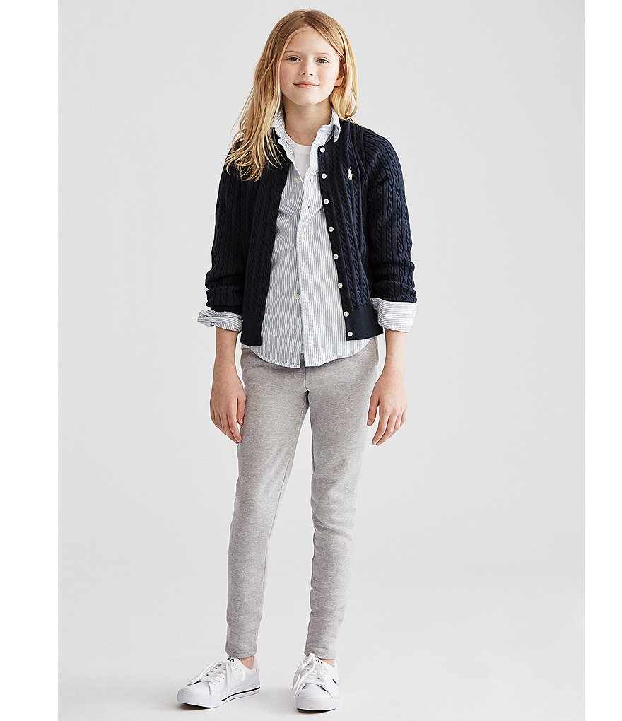 Polo Ralph Lauren Childrenswear Big Girls 7-16 Cardigan Sweater