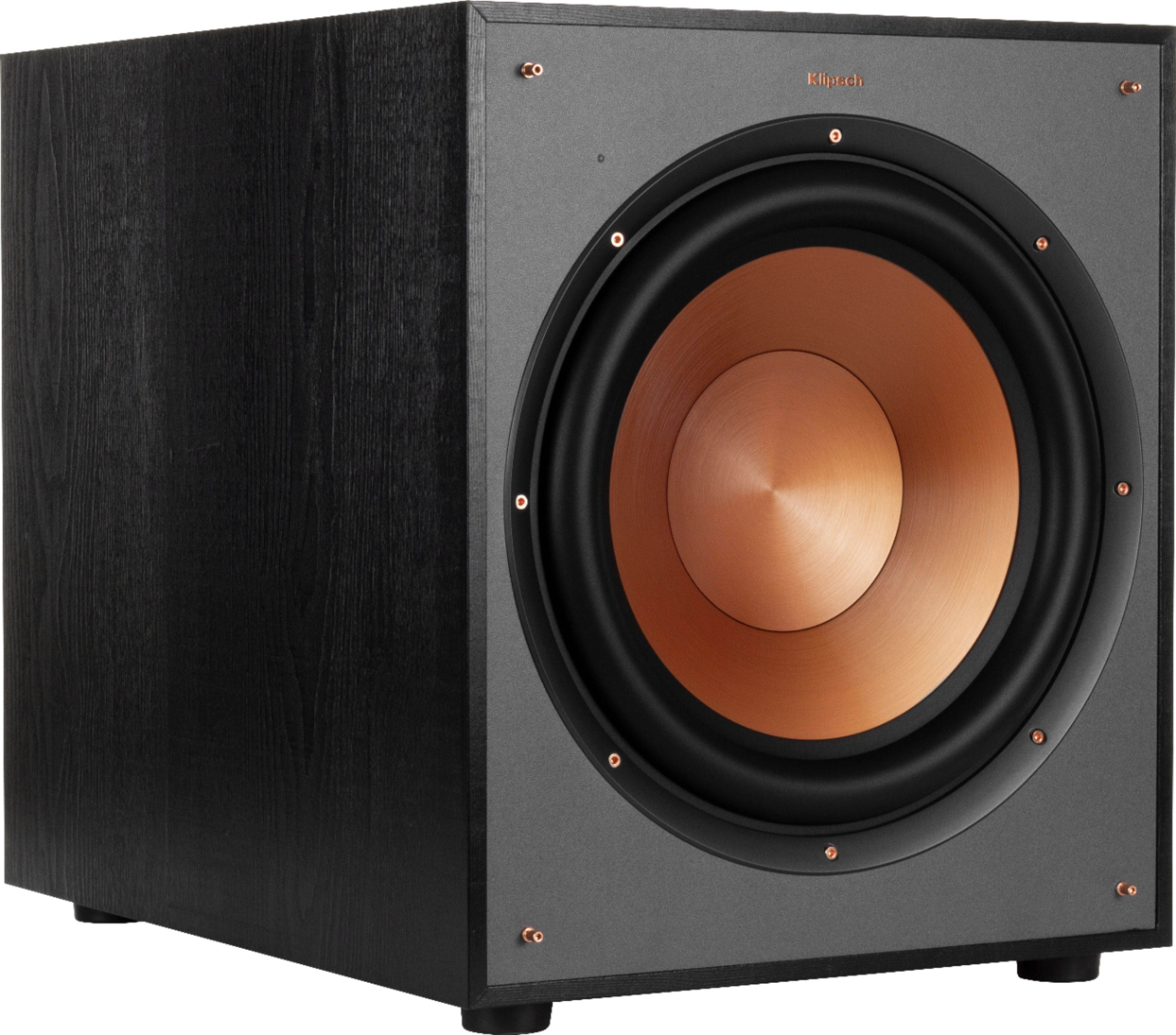 Klipsch - Reference Series 12" 400W Powered Subwoofer - Black (R-120SW)