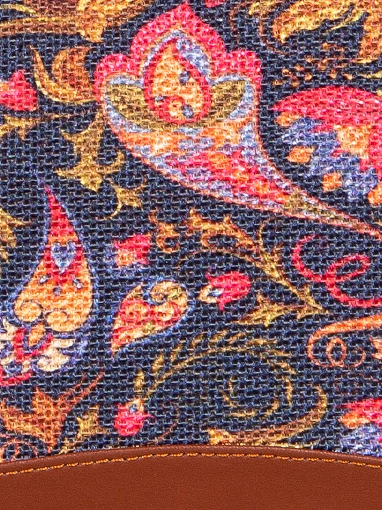 ZOUK Multicolor Printed Zip Around Wallet for Women