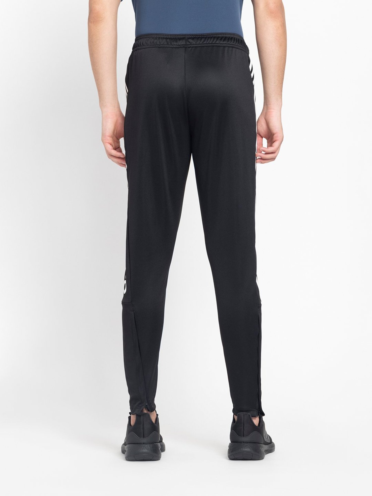 adidas Black Regular Fit Tiro Wordmark Sports Trackpants