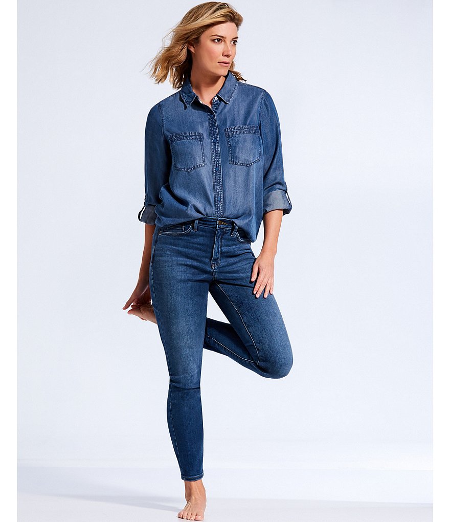 NYDJ Ami High Rise Skinny Jeans