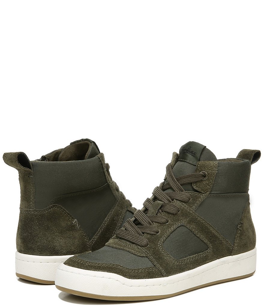 Zodiac Orion Fabric And Suede Lace-Up High Top Sneakers