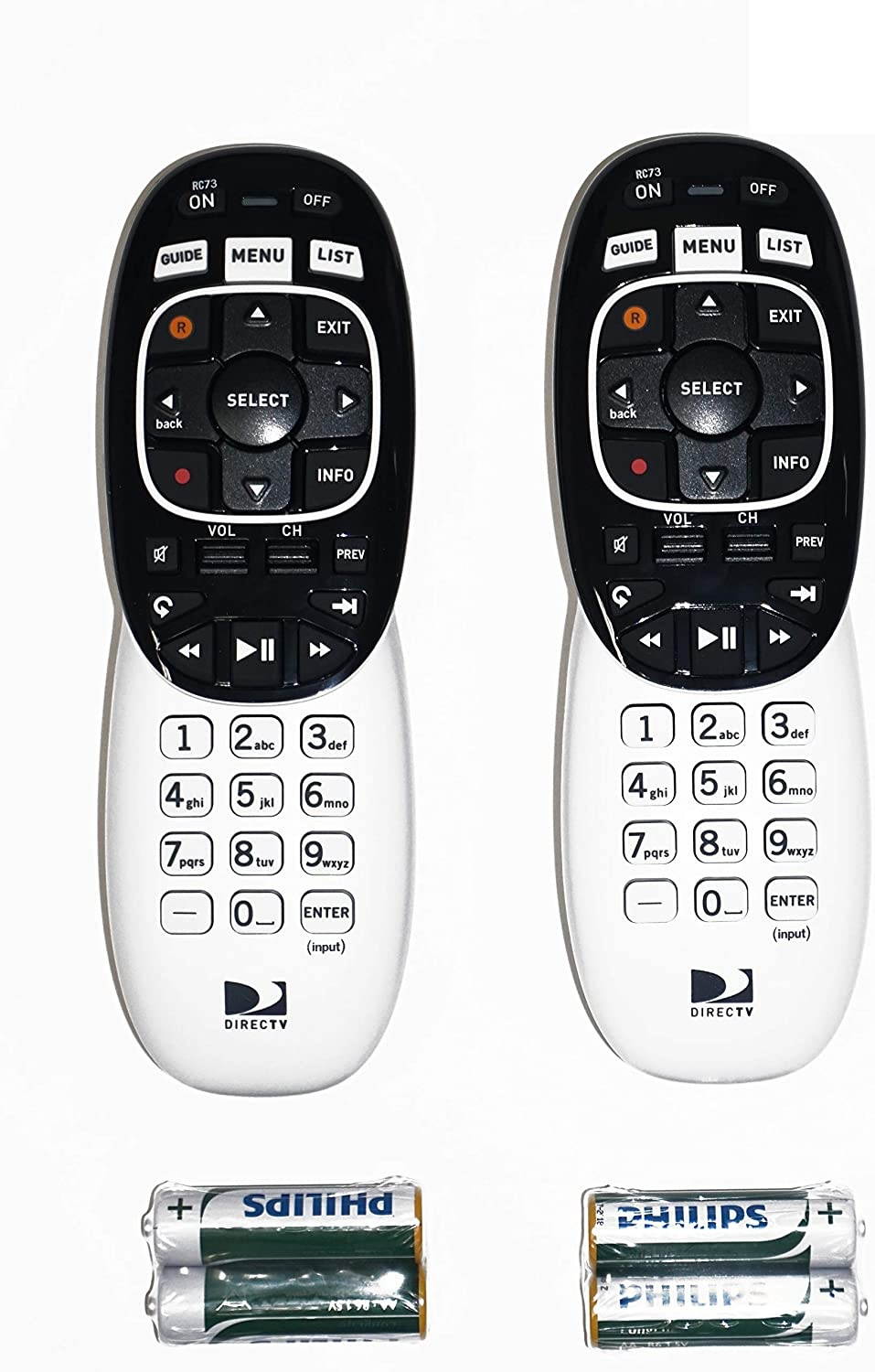 DIRECTV 2 Pack RC73 IR/RF Remote Control