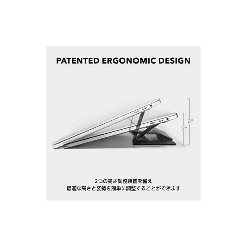 Laptop Stand Invisible Lightweight Laptop Computer Stand Compatible with MacBook Air Pro Tablets and Laptops up to 156 PatentedPink