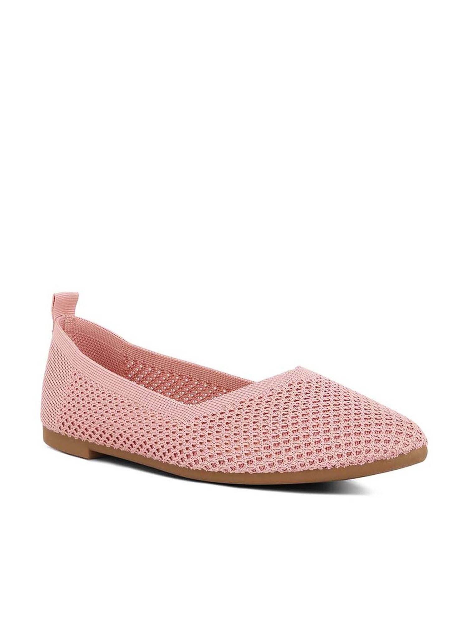 London Rag Women's Pink Flat Ballets