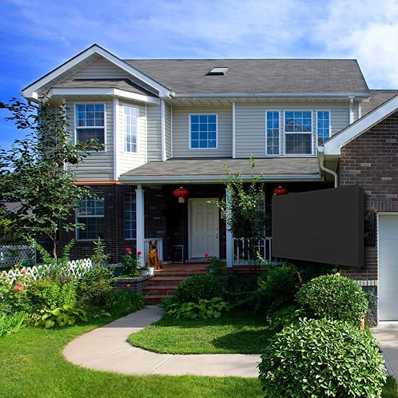 Outdoor TV Cover Waterproof,Weatherproof, Dust-Proof TV Cover with Scratch Resistant Interior to Protect Flat Screen TVs - Fits Most TV Mounts,Stands, Carts by  (46"-49")