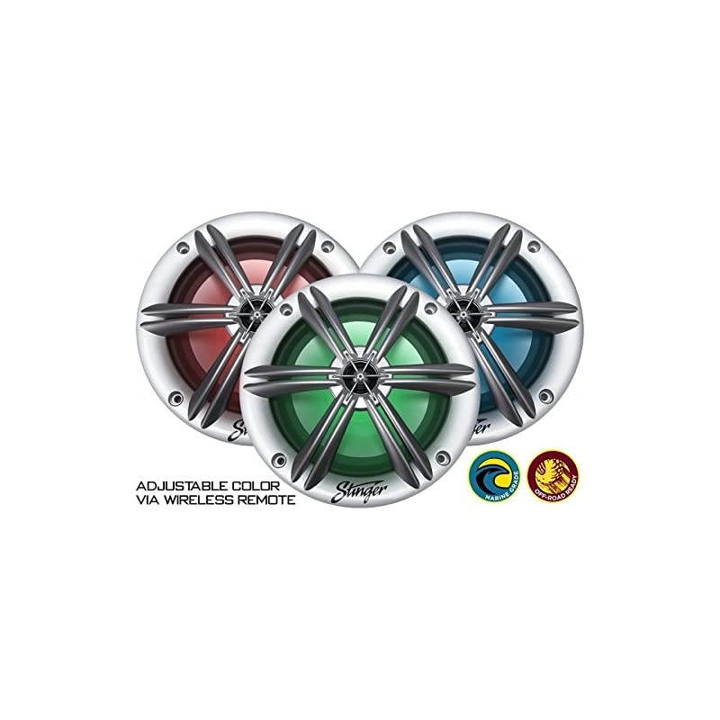 SEA65RGBS 65 Coaxial Speaker with Builtin Lighting