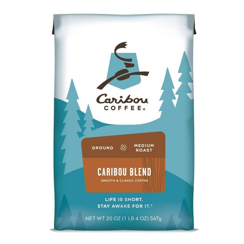 Caribou Coffee Caribou Blend Medium Roast Ground Coffee - 20oz