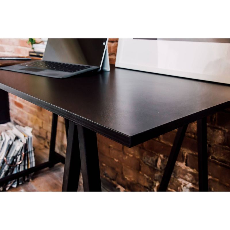 Cambria Art Computer Desk Black - OneSpace