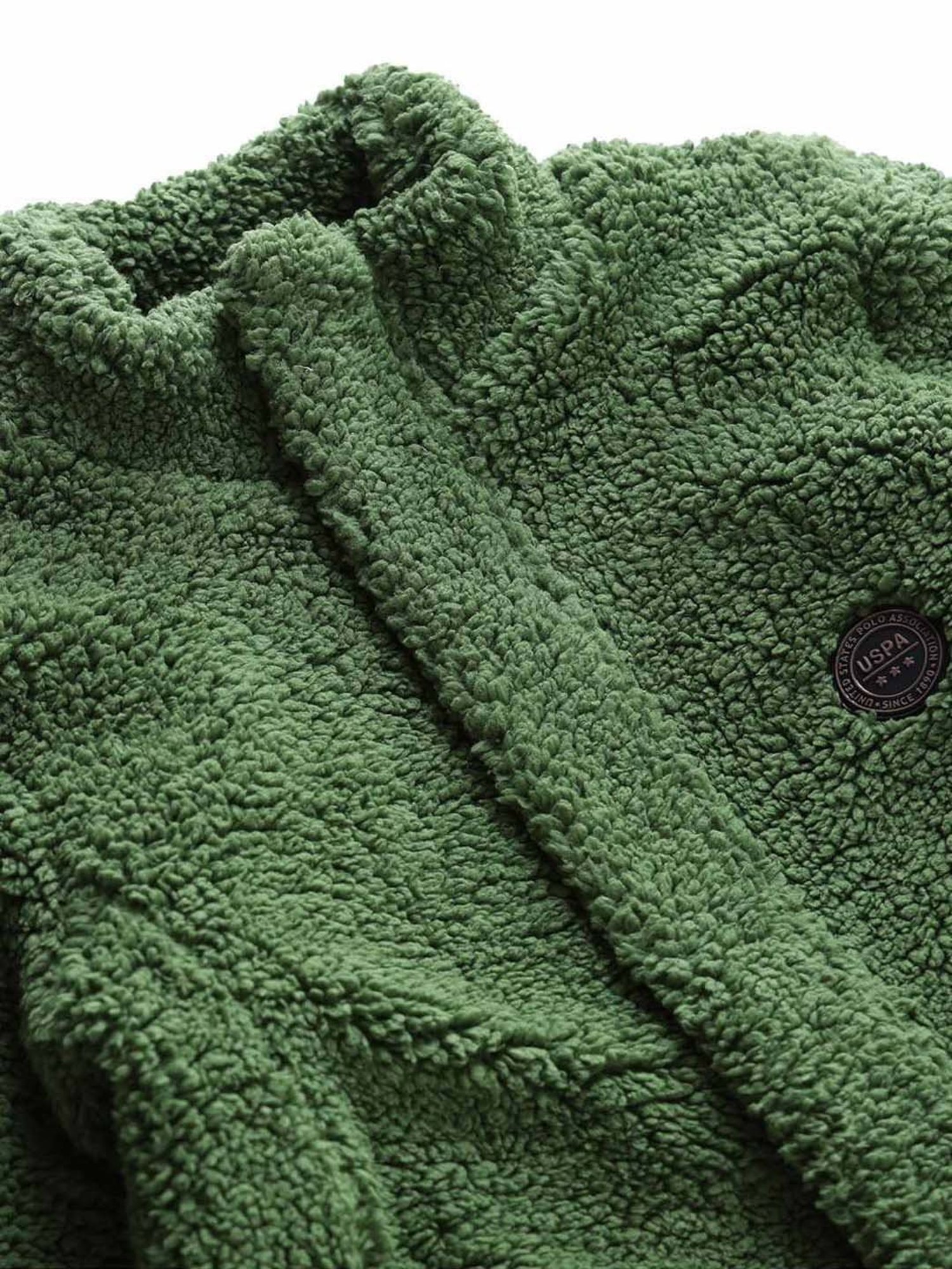 Allen Solly Junior Navy & Green Color Block Full Sleeves Jacket