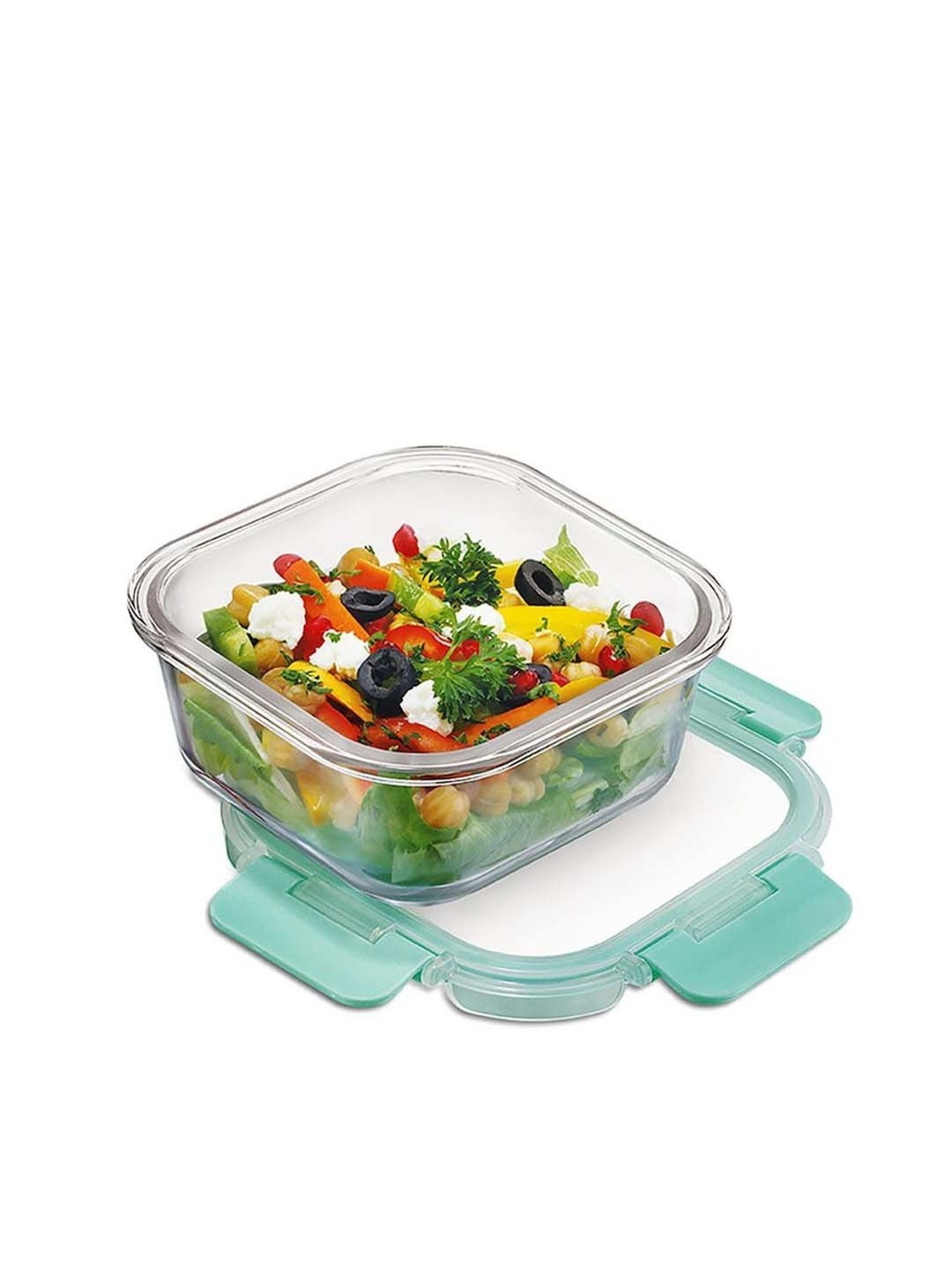 Allo Borosilicate Glass Containers with Lids Microwave Safe Container for Glass Storage Containers