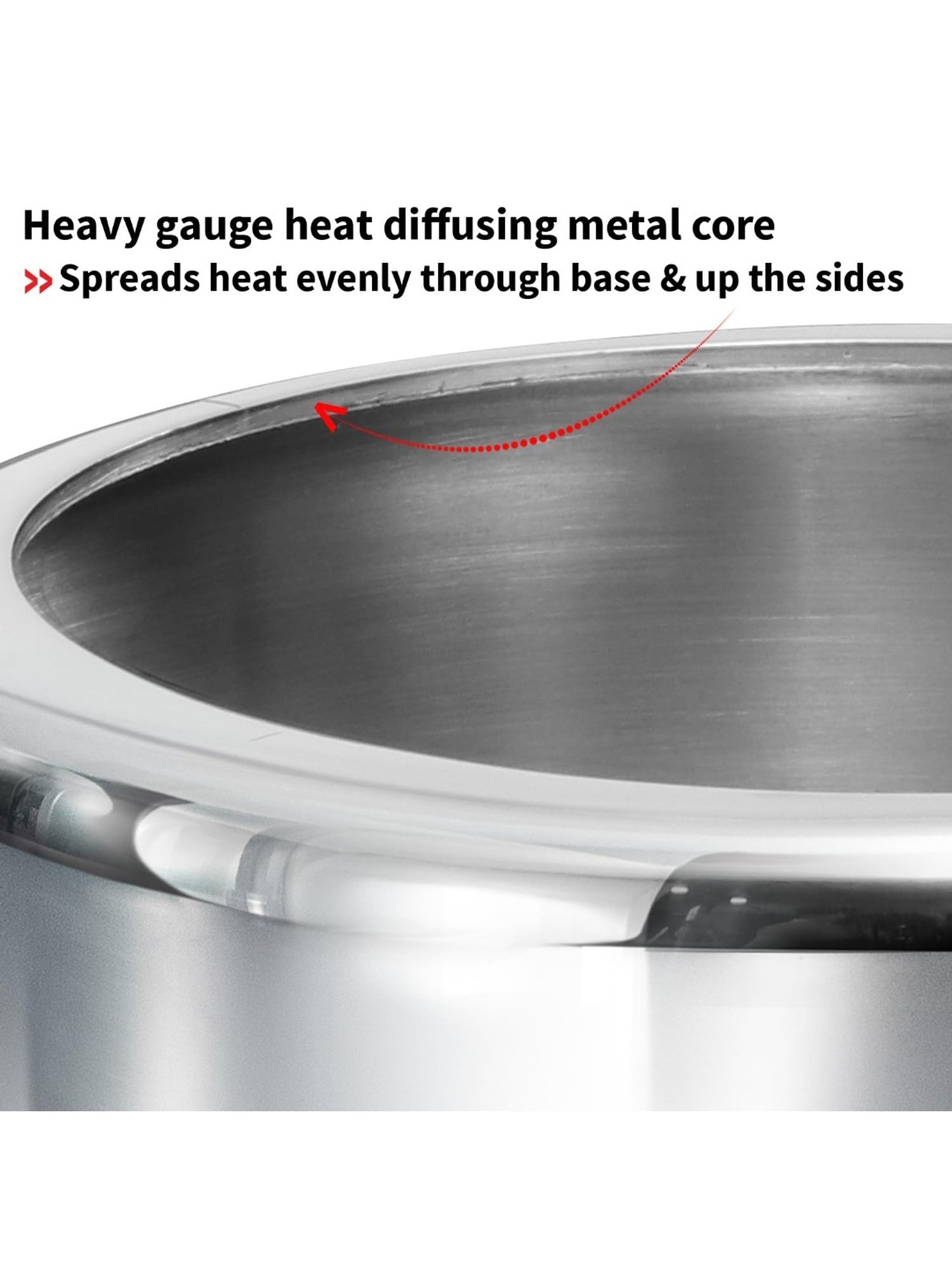 Hawkins Silver Stainless steel Pressure Cooker (2.5 L)