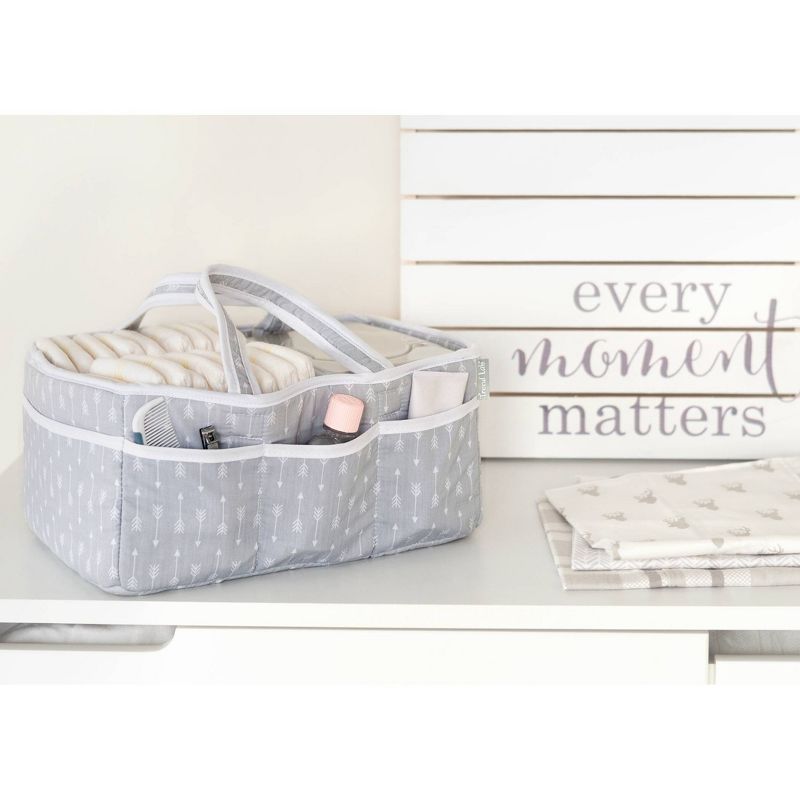 Little Love by NoJo Orange Fox Felt Storage Caddy - 2pc