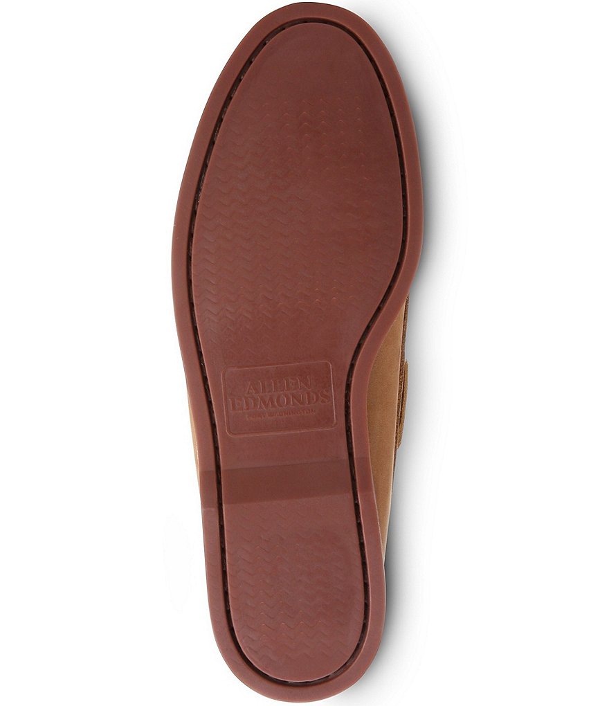 Allen-Edmonds Men's Force 10 Water Resistant Leather Slip-On Boat Shoes