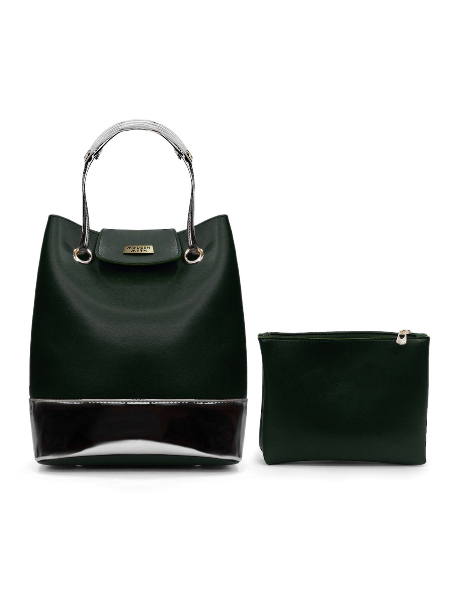 Modern Myth Olive Medium Bucket Handbag