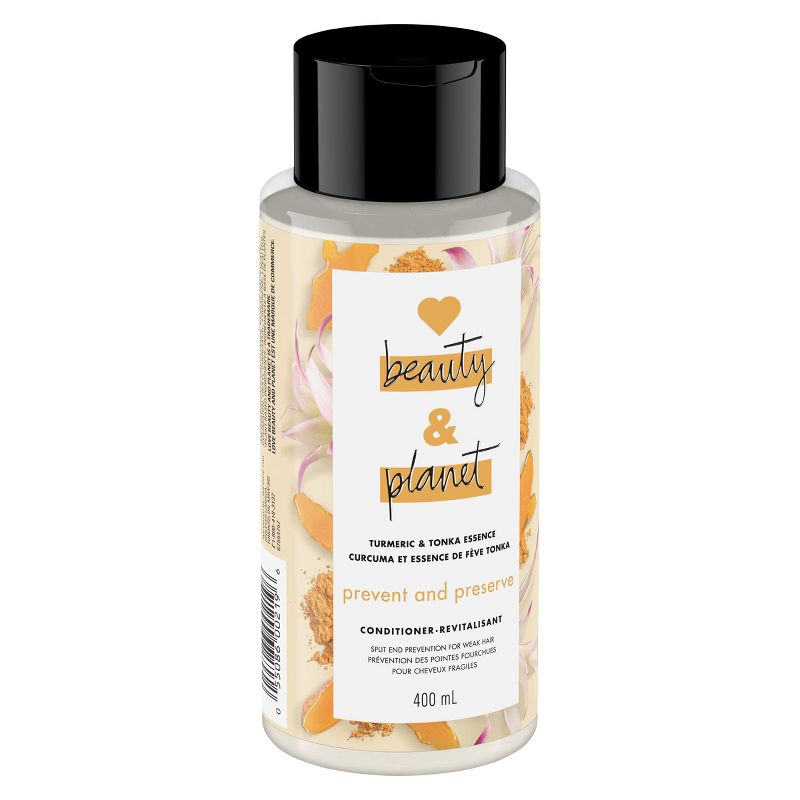 Love Beauty & Planet Turmeric and Tonka Essence Prevent and Preserve Conditioner - 13.5 fl oz