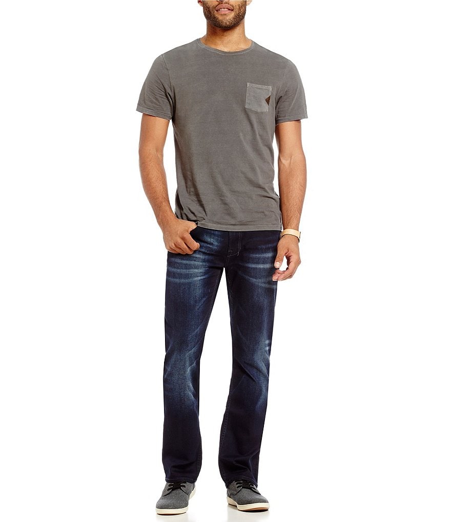 Buffalo David Bitton Six-X Slim Straight Jeans