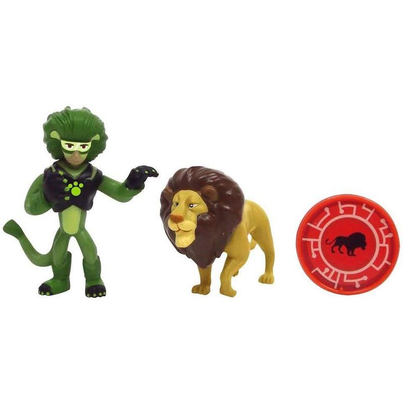 Jazwares Wild Kratts Creature Power Action Figure Toys - Lion Power, Set of 2